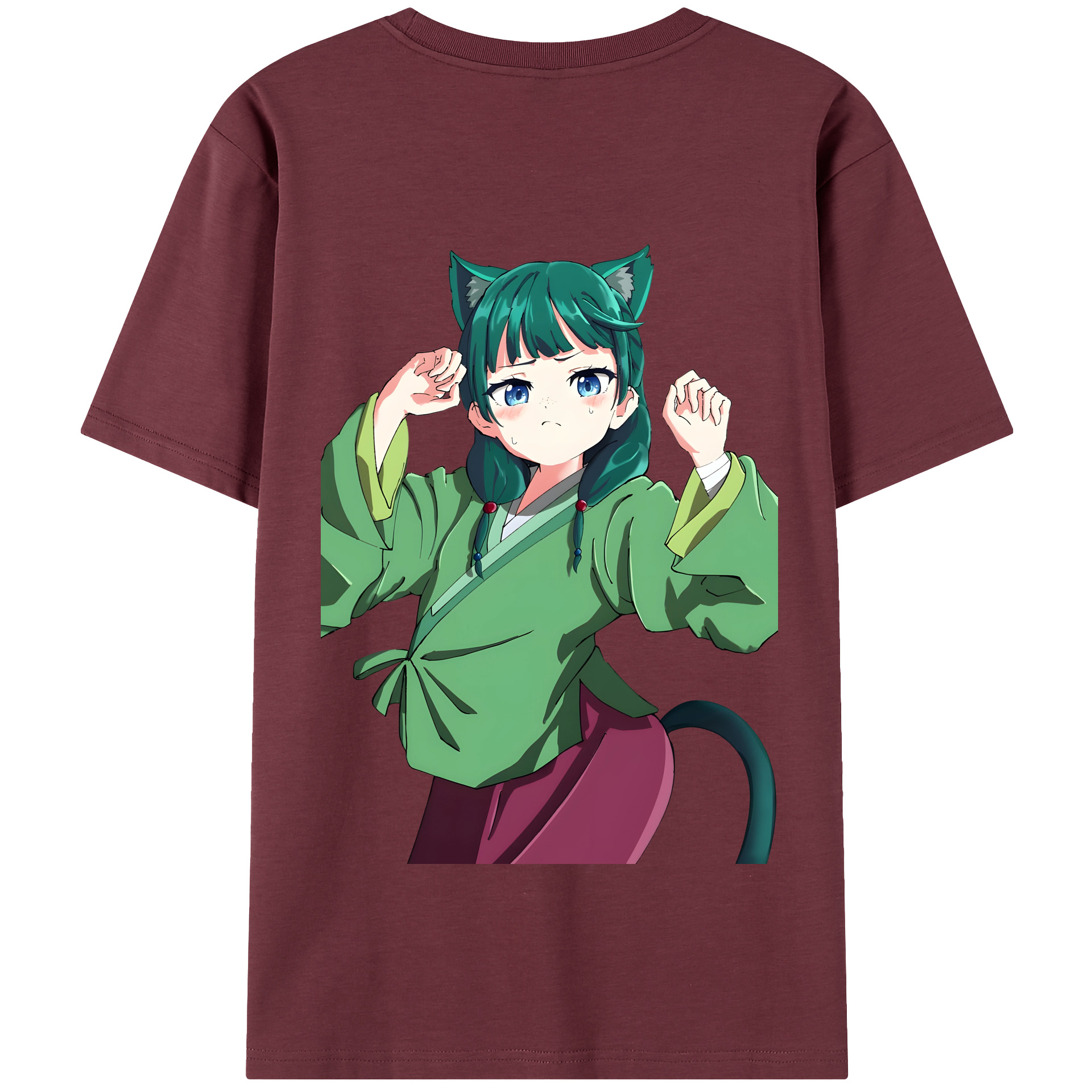 （画像用） 薬屋のひとりごと The Apothecary Diaries 綿100％半袖Tシャツ（背面プリント）